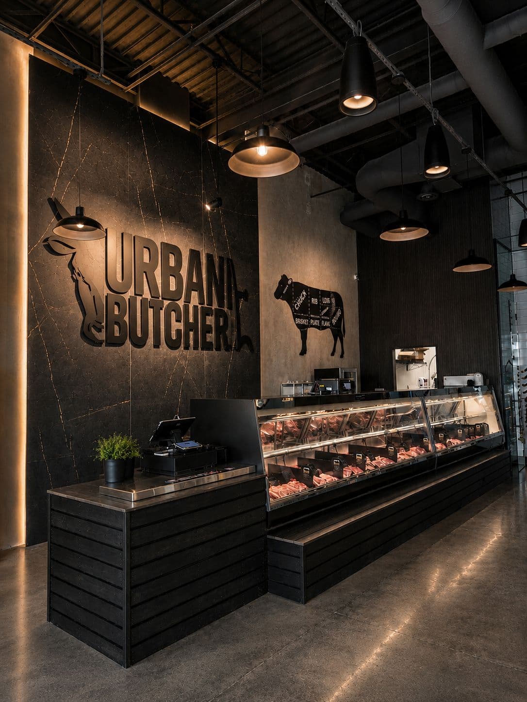 Interior of Urban Butcher in Gilbert, Arizona